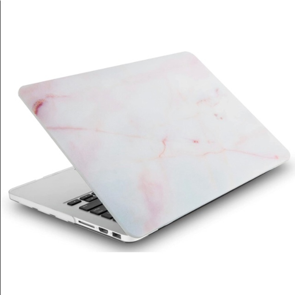 New MacBook Pro 15 inch pink marble case